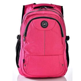 Relaxion 2237 Pembe Su Geçirmez Astarlı Kumaş Sırt Çantası