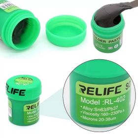 Relife RL-402 Krem 183°C No Clean SN63/PB67 40 gr Lehim Solder Pasta