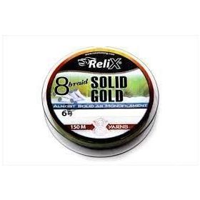 Relix 8x Solid Gold 28 mm 150 mt İpek Misina