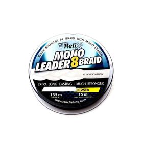 Relix Mono Leader 8 Braid 28 mm 135 m İpek Misina