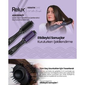 Relux AS8200P Keratincare İyonik Hacimlendirici ve Şekillendirici Saç Kurutma Makinesi