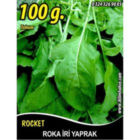 Rem Seeds 100gr Toros İri Yaprak Roka Tohumu