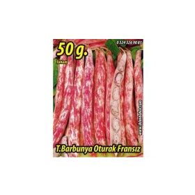 Rem Seeds 50gr Oturak Fransız Tipi Barbunya Tohumu