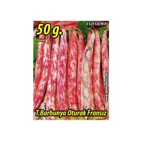 Rem Seeds 50gr Oturak Fransız Tipi Barbunya Tohumu