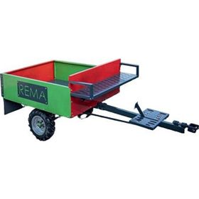 Rema Vagonut 400 Yeşil Kırmızı Çapa Römorku