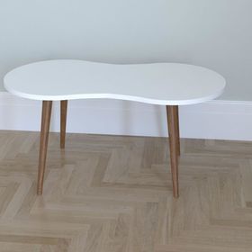 Remaks Londra Beyaz Orta Sehpa Orta Masa