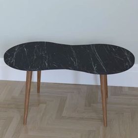 Remaks Londra Siyah Mermer Orta Sehpa Orta Masa