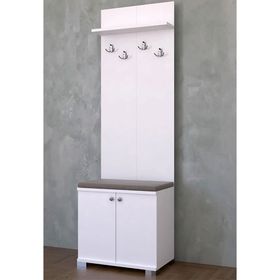 Remaks Yalı Beyaz Portmanto