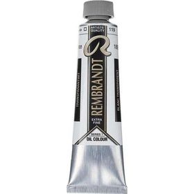 Rembrandt 40 ml Seri 1 Transparent White 119 Yağlı Boya