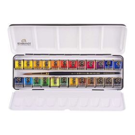 Rembrandt 5750225 24 Renk Extra Fine Profesyonel Metal Kutu Sulu Boya