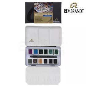 Rembrandt Granulating Sulu Boya Seti 12 Renk + Fırça