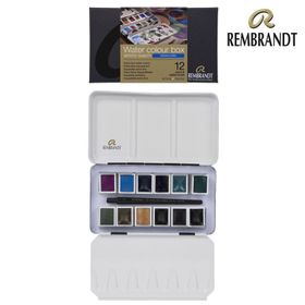 Rembrandt Granulating Sulu Boya Seti 12 Renk + Fırça