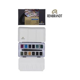Rembrandt Granulating Sulu Boya Seti 12 Renk + Fırça