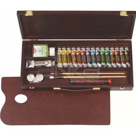 Rembrandt RT01840004 Ahşap Kutulu Traditional Set Yağlı Boya