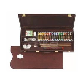 Rembrandt RT01840004 Ahşap Kutulu Traditional Set Yağlı Boya