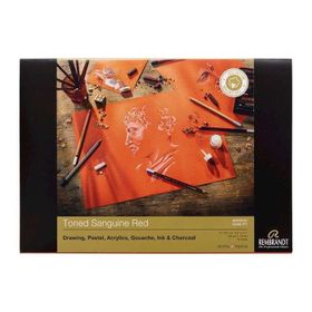 Rembrandt Toned Sanguine 180 gr 50 Yaprak Red Çok Amaçlı Sanatsal Blok
