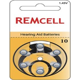 Remcell 10 Numara 6 Adet İşitme Cihazı Pili