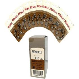 Remcell 312 Numara 10x6 Adet İşitme Cihazı Pili