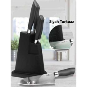 Remetta Cheff Delux Siyah 6 Parça Bıçak Seti