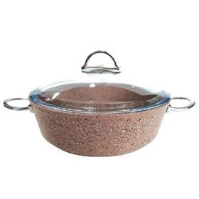 Remetta Granit 28 cm Tek Kulp Tava