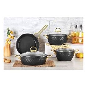 Remetta Granit Livia Gold 7 Parça Güveç Seti