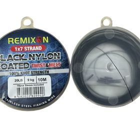 Remixon 20 Lbs 9 kg 10 m Siyah Çelik Tel