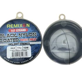 Remixon 30 Lbs 13 kg 10 m Siyah Çelik Tel