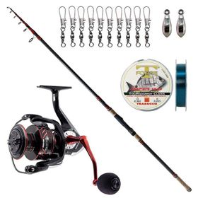 Remixon Big Fish 360 cm 60-120 gr Atarlı Karbon Teleskopik Olta Kamışı