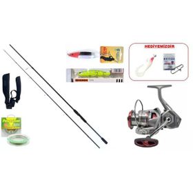 Remixon Double Black 270 cm 20–40 gr + Okuma Metolius MTL‑3000A Spin Seti
