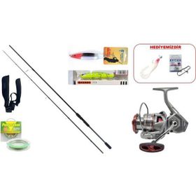 Remixon Double Black 270 cm 20–40 gr + Okuma Metolius MTL‑3000A Spin Seti