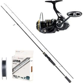 Remixon Focus BG 210 cm 5-35 gr 2 Parça Kamış+BG3000M 5+1BB Makara