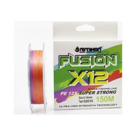 Remixon Fusion 150 m 0.14 mm X12 Multi Color İp Misina