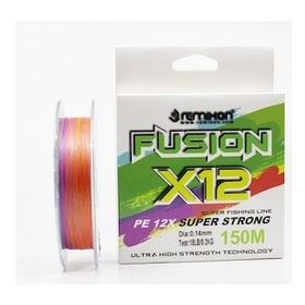 Remixon Fusion 150 m 0.14 mm X12 Multi Color İp Misina
