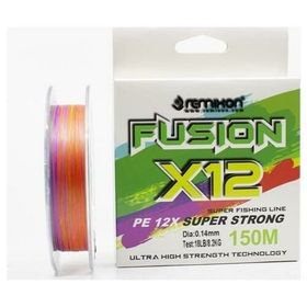Remixon Fusion 150 m 0.14 mm X12 Multi Color İp Misina