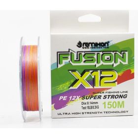 Remixon Fusion 150 m 0.14 mm X12 Multi Color İp Misina