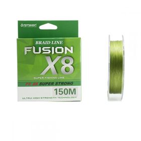 Remixon Fusion 150 m 0.25 mm X8 Green İp Misina