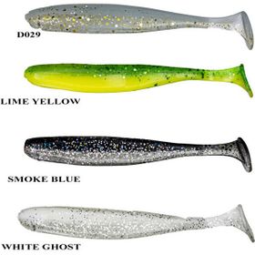 Remixon Look Shad 9 cm 5 Adet Standart-Smoke Blue Yem