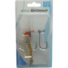 Remixon Ryuji Ayu Shrimp 7.5 cm 7.2 gr Silikon Yem