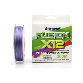 Remixon Standart - 0.20 mm Fusion 300M X12 Multi Color İp Misina
