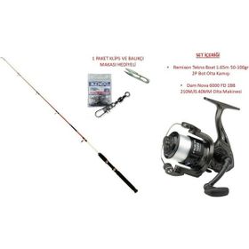 Remixon Tekno Boat 1.65 m ve Dam Nova 6000 FD Tekne Seti