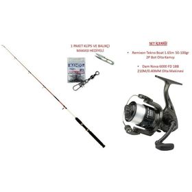 Remixon Tekno Boat 1.65 m ve Dam Nova 6000 FD Tekne Seti