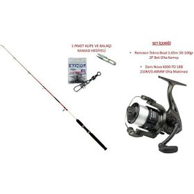 Remixon Tekno Boat 1.65 m ve Dam Nova 6000 FD Tekne Seti
