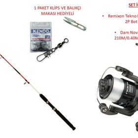 Remixon Tekno Boat 1.80 m ve Dam Nova 6000 FD Tekne Seti