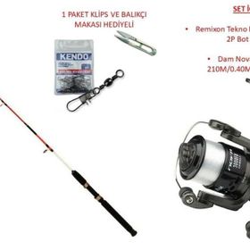Remixon Tekno Boat 1.80 m ve Dam Nova 6000 FD Tekne Seti