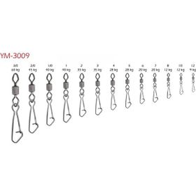 Remixon YM-3009 No:6 Klipsli Fırdöndü