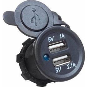 Remkay 12-24V 2'li USB Çakmak Soketi