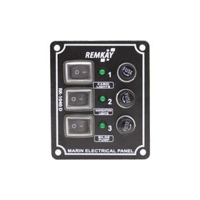 Remkay 12V 12'li İzoleli Dikey Switch Panel