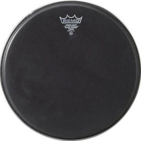 Remo 10'' Black Suede Emperor Tom Derisi