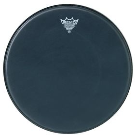 Remo 10'' Black Suede Emperor Tom Derisi