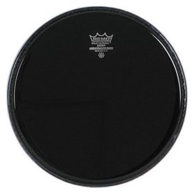 Remo 12'' Black Suede Ambassador Tom Derisi